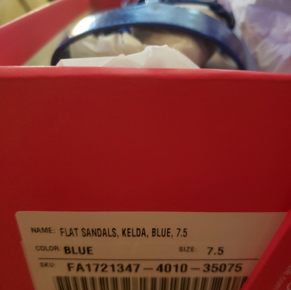 Brand new Blue size 7.5 - Picture 2 of 2